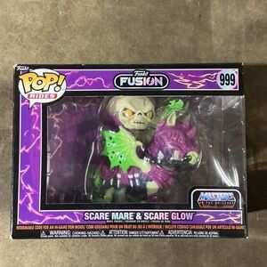 Funko Fusion Scare Mare & Scare Glow Pop! Rides - Purple & Green